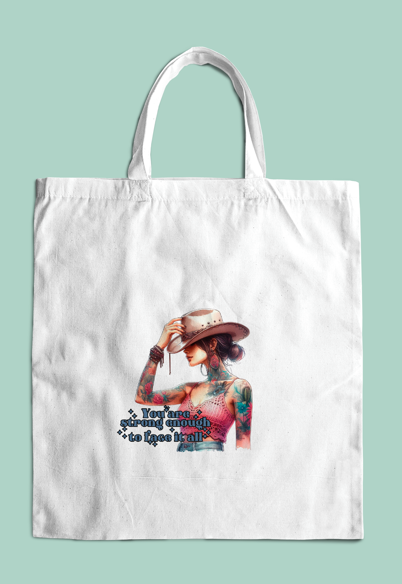 DTF Designs for Tote/crossbody bags and T-shirts.