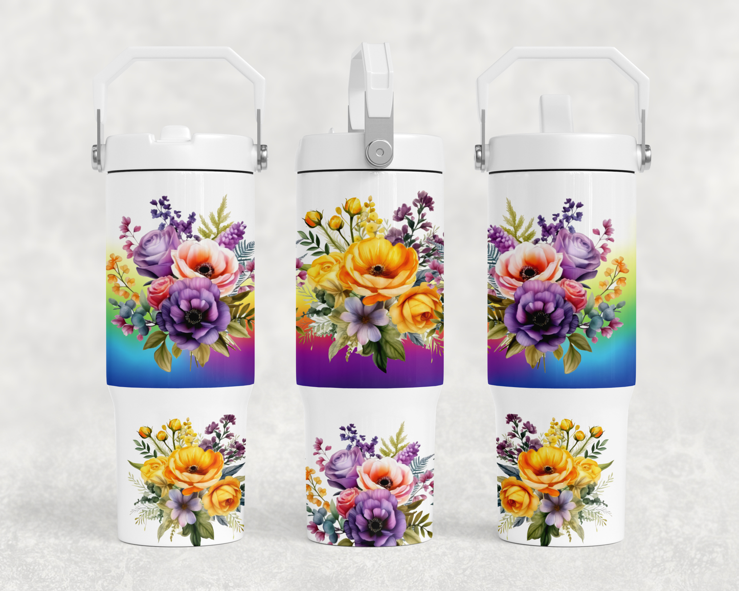 30oz Bucket Handle style Tumbler Designs