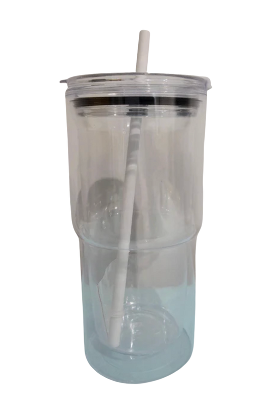 18oz Snow Globe Acrylic Tumbler-Mod style