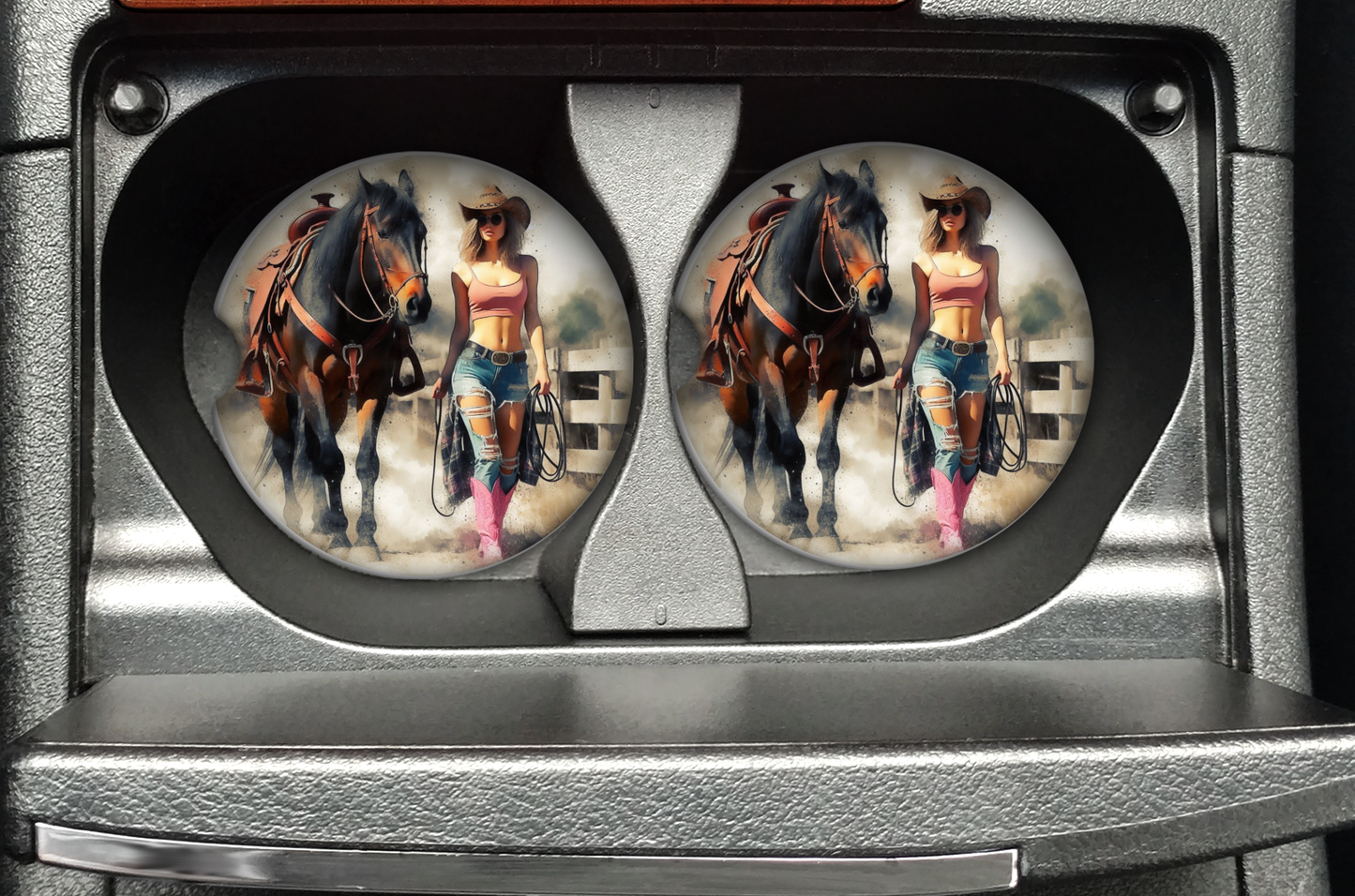 Car coasters-neoprene. Collection 2. Ready made.