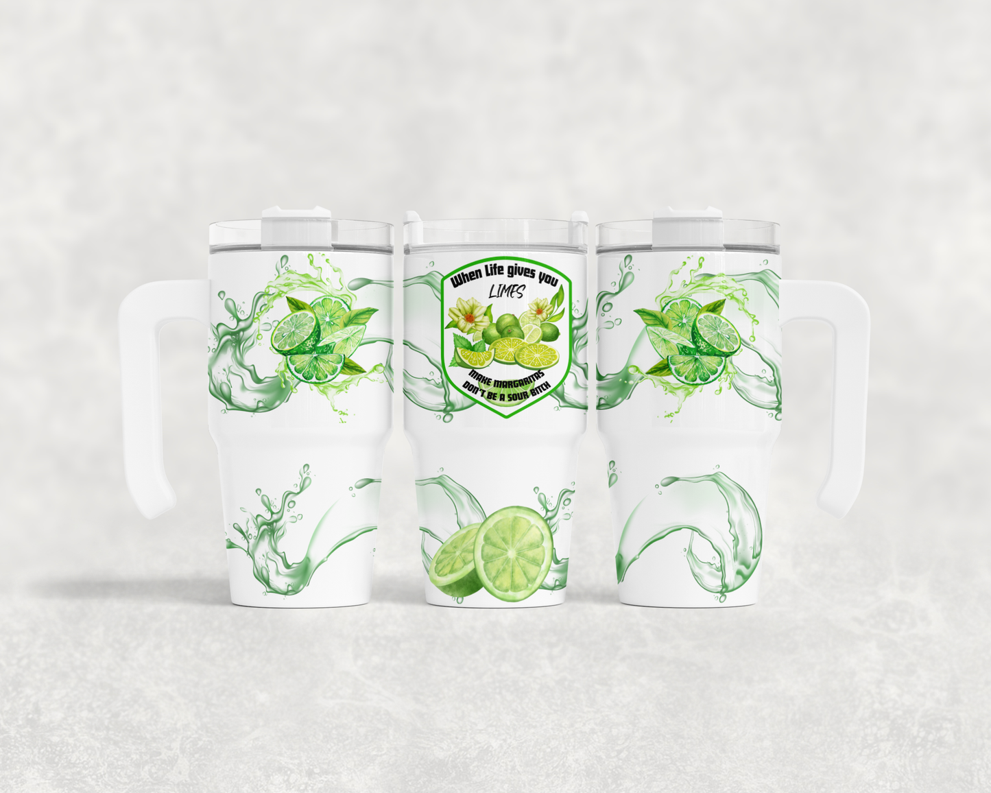 20oz Tumbler with handle Design Collection
