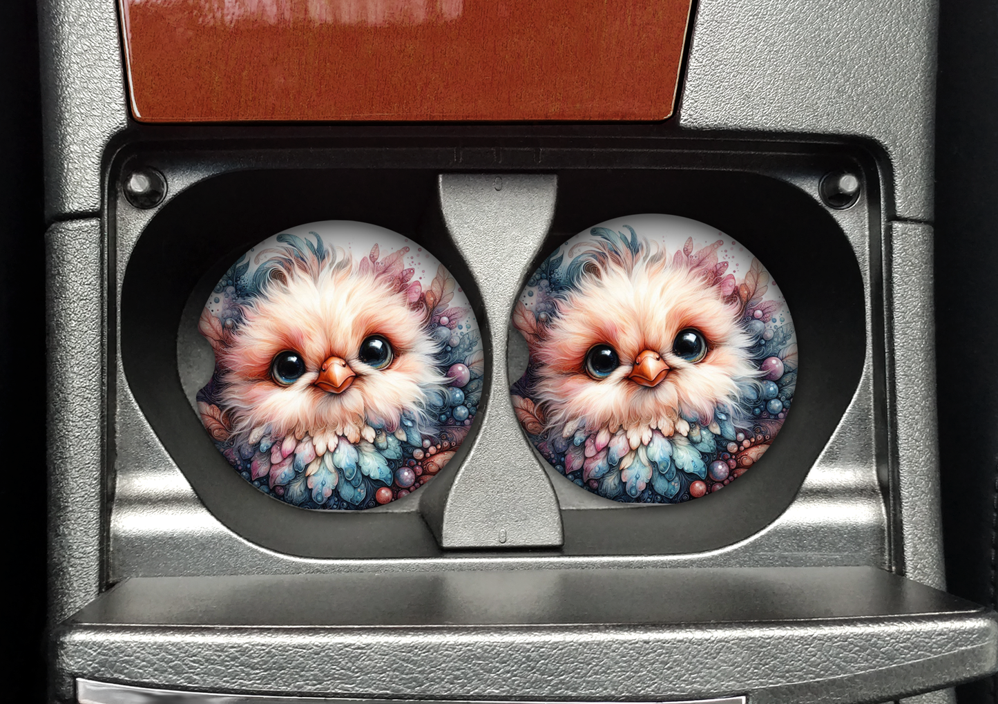 Car coasters neoprene. Collection 1. Ready made.