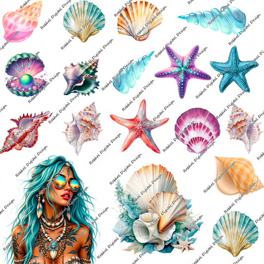 Set 1 UVDTF decal Packs