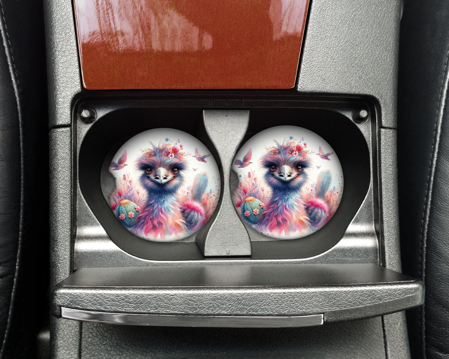 Car coaster Sublimation Designs-set 2