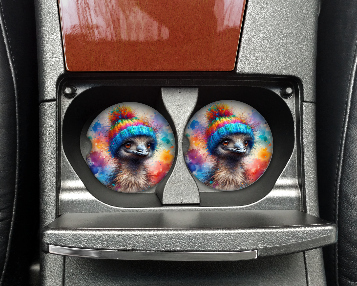 Car coaster Sublimation Designs-set 2