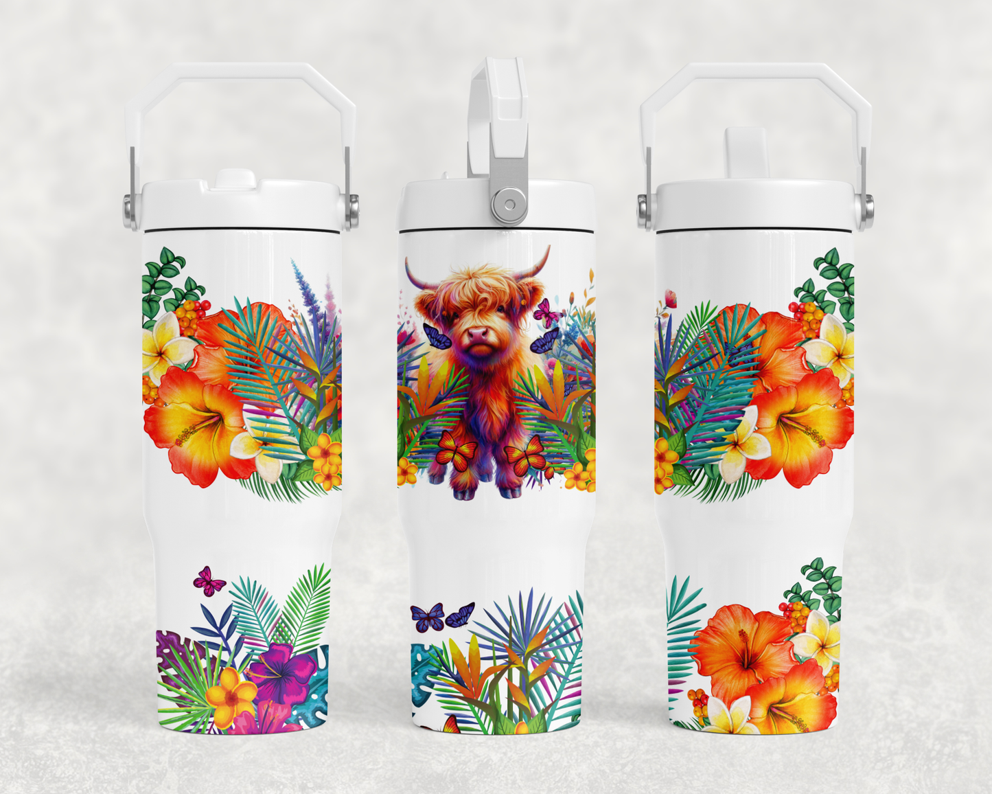 30oz Bucket Handle style Tumbler Designs