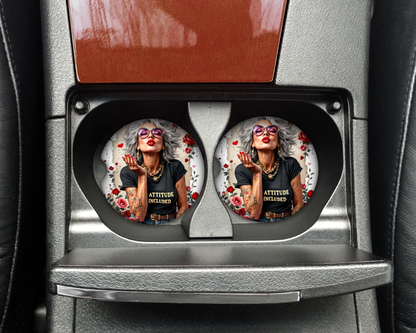 Car coaster Sublimation Designs-set 2