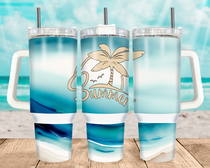 40oz Slurper Design Summer