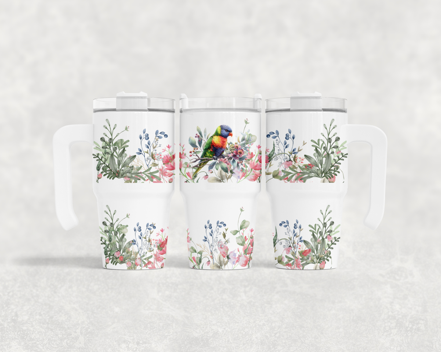 20oz Tumbler with handle Design Collection