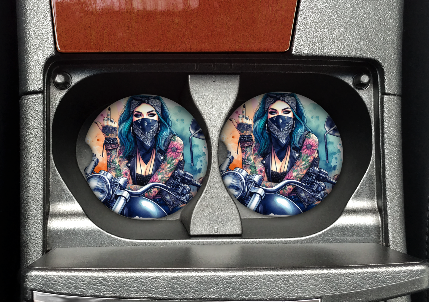 Car Coaster Sublimation Designs