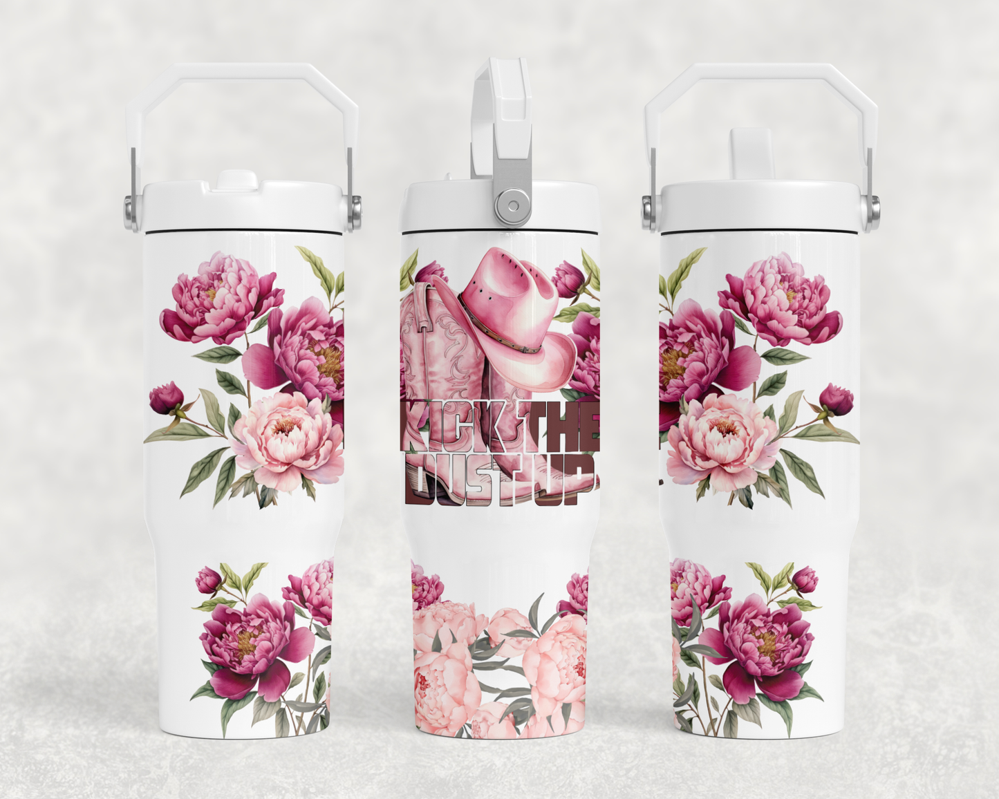 30oz Bucket Handle style Tumbler Designs