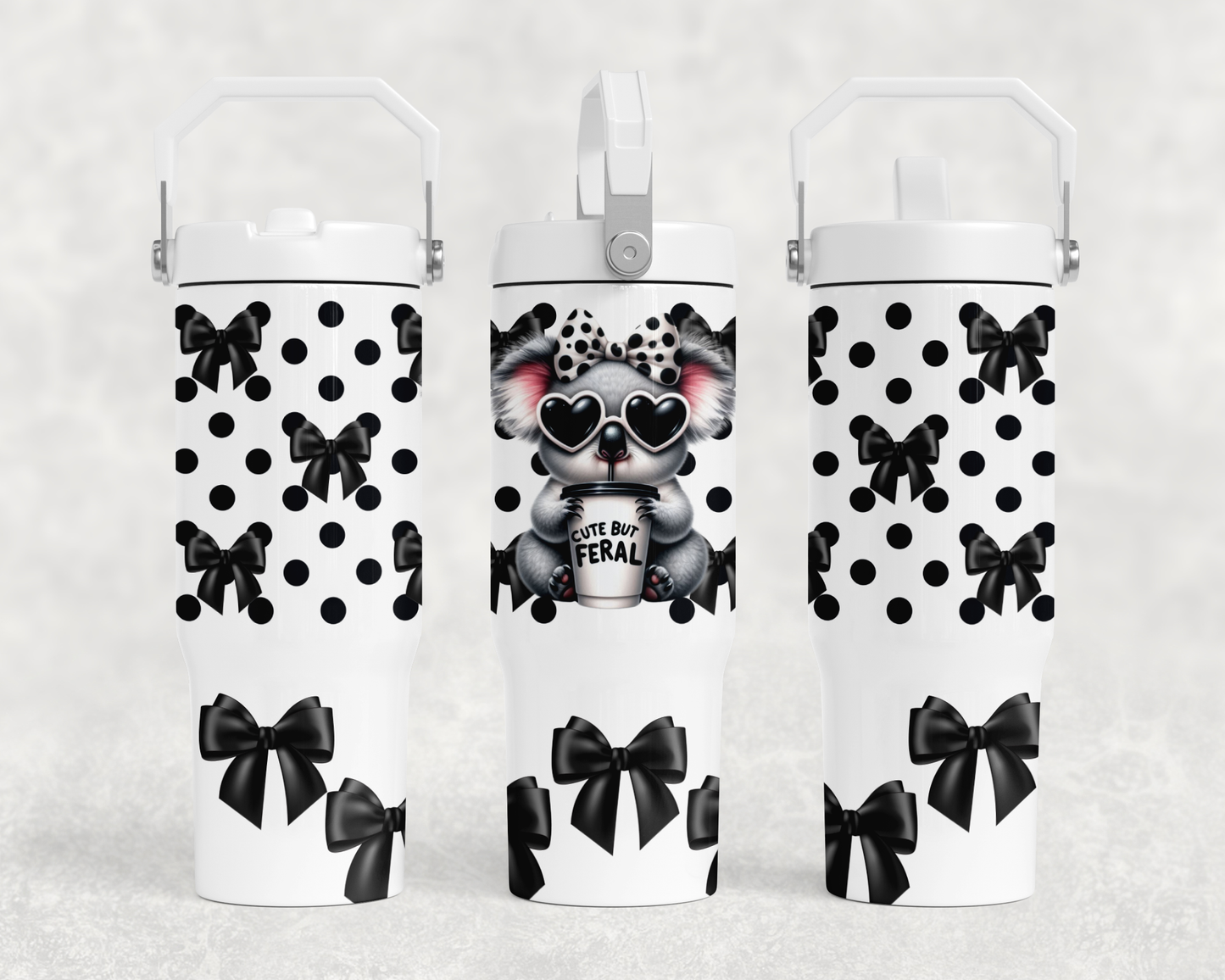 30oz Bucket Handle style Tumbler Designs