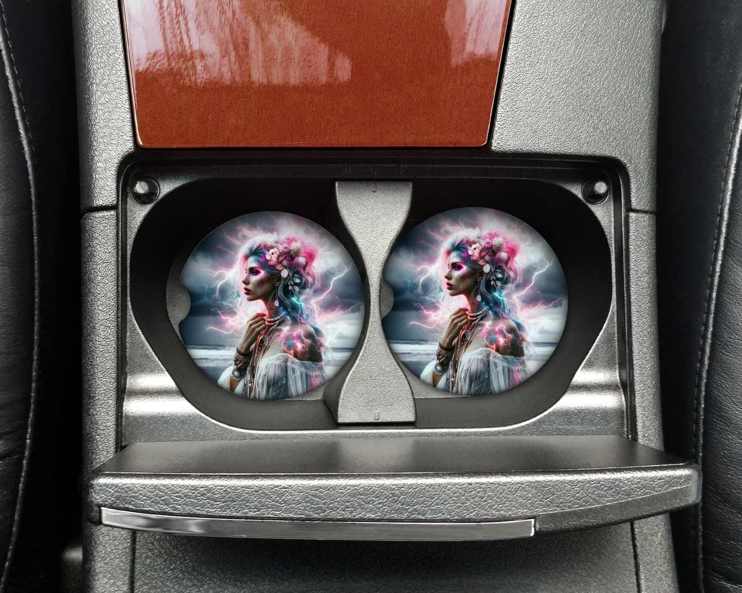 Car coaster Sublimation Designs-set 2