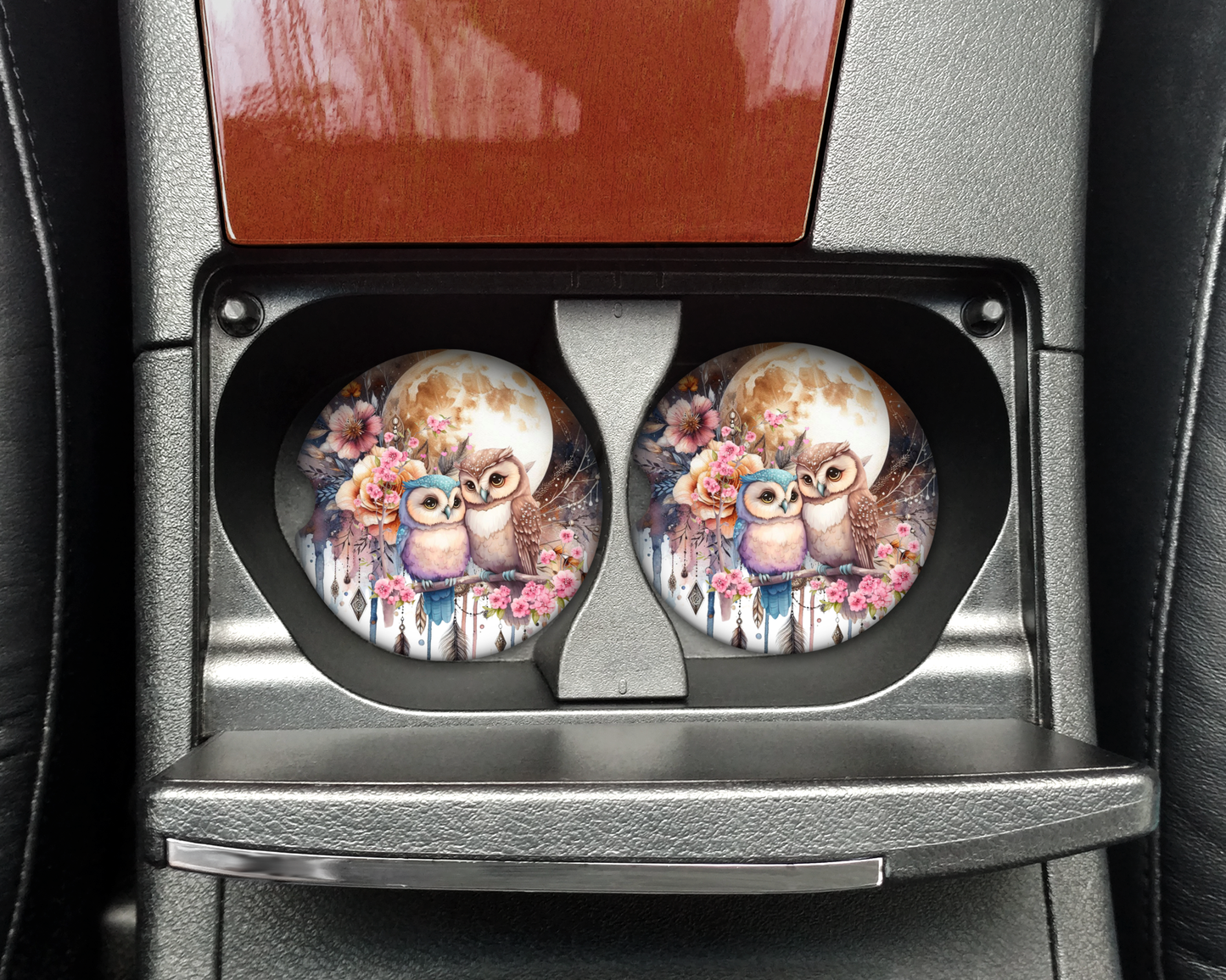 Car coaster Sublimation Designs-set 2