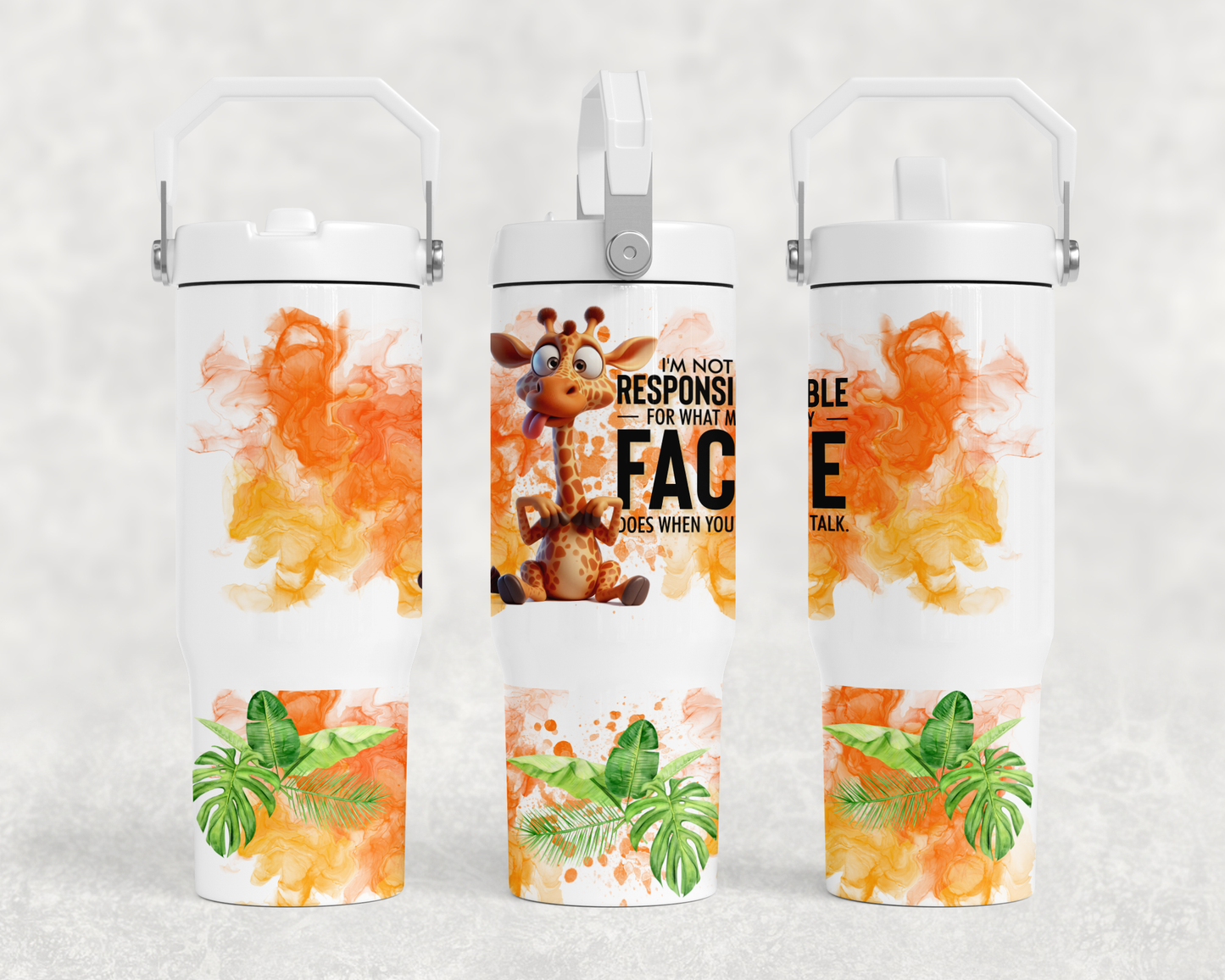30oz Bucket Handle style Tumbler Designs