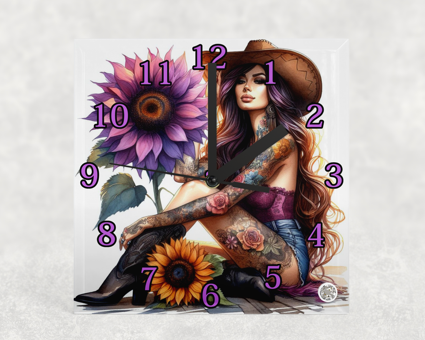 Clock square Designs Collection 1