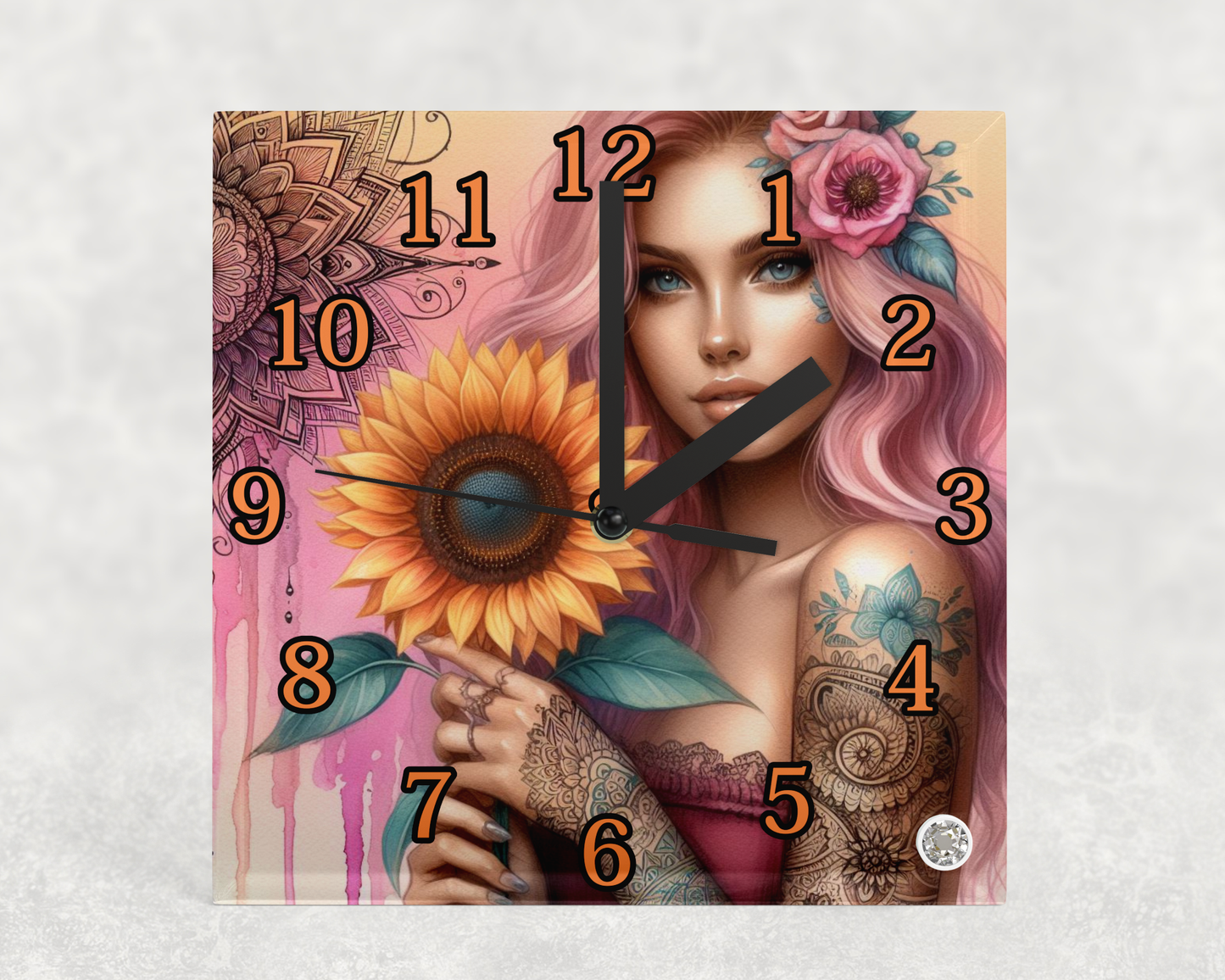 Clock square Designs Collection 1