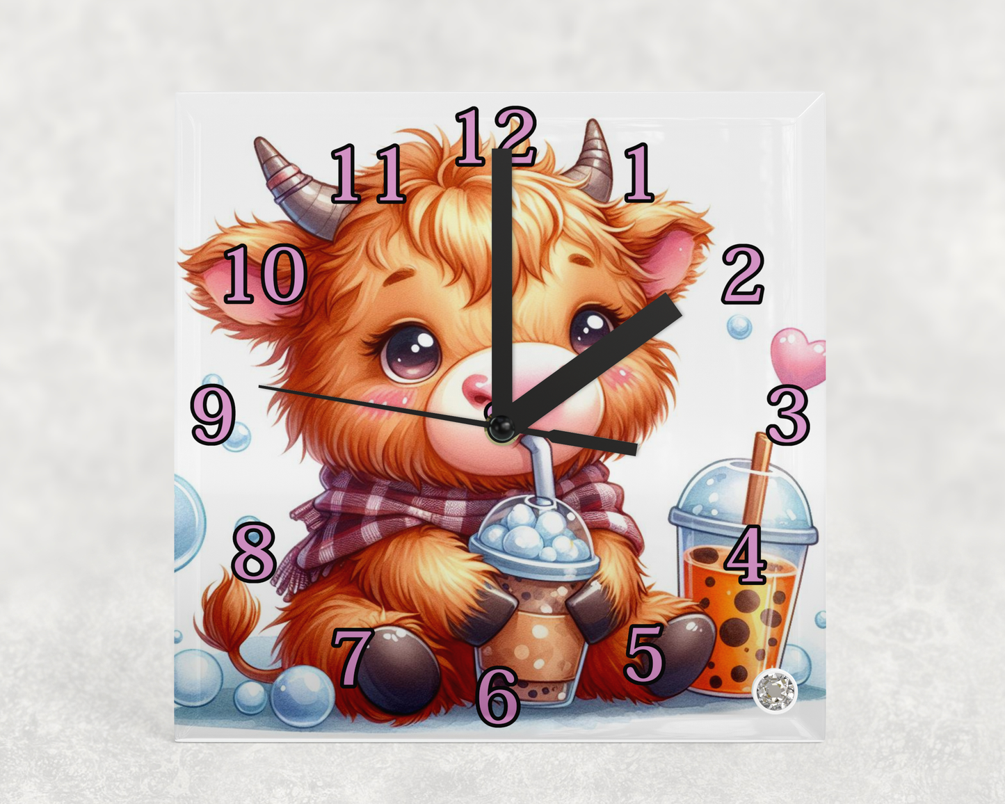 Clock square Designs Collection 1