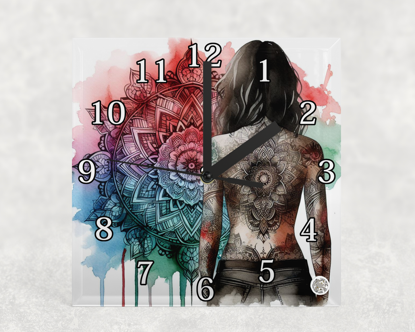 Clock square Designs Collection 1