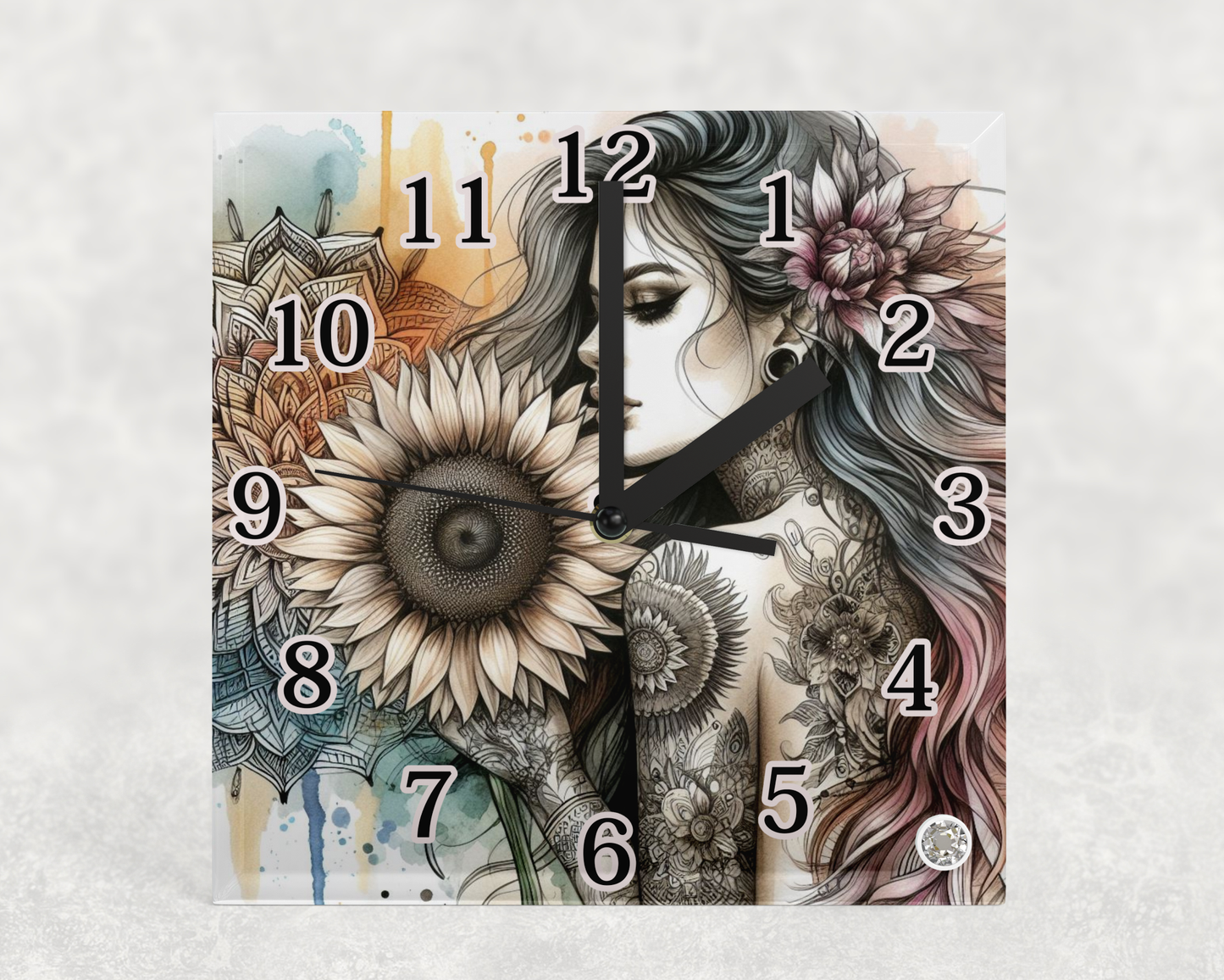 Clock square Designs Collection 1