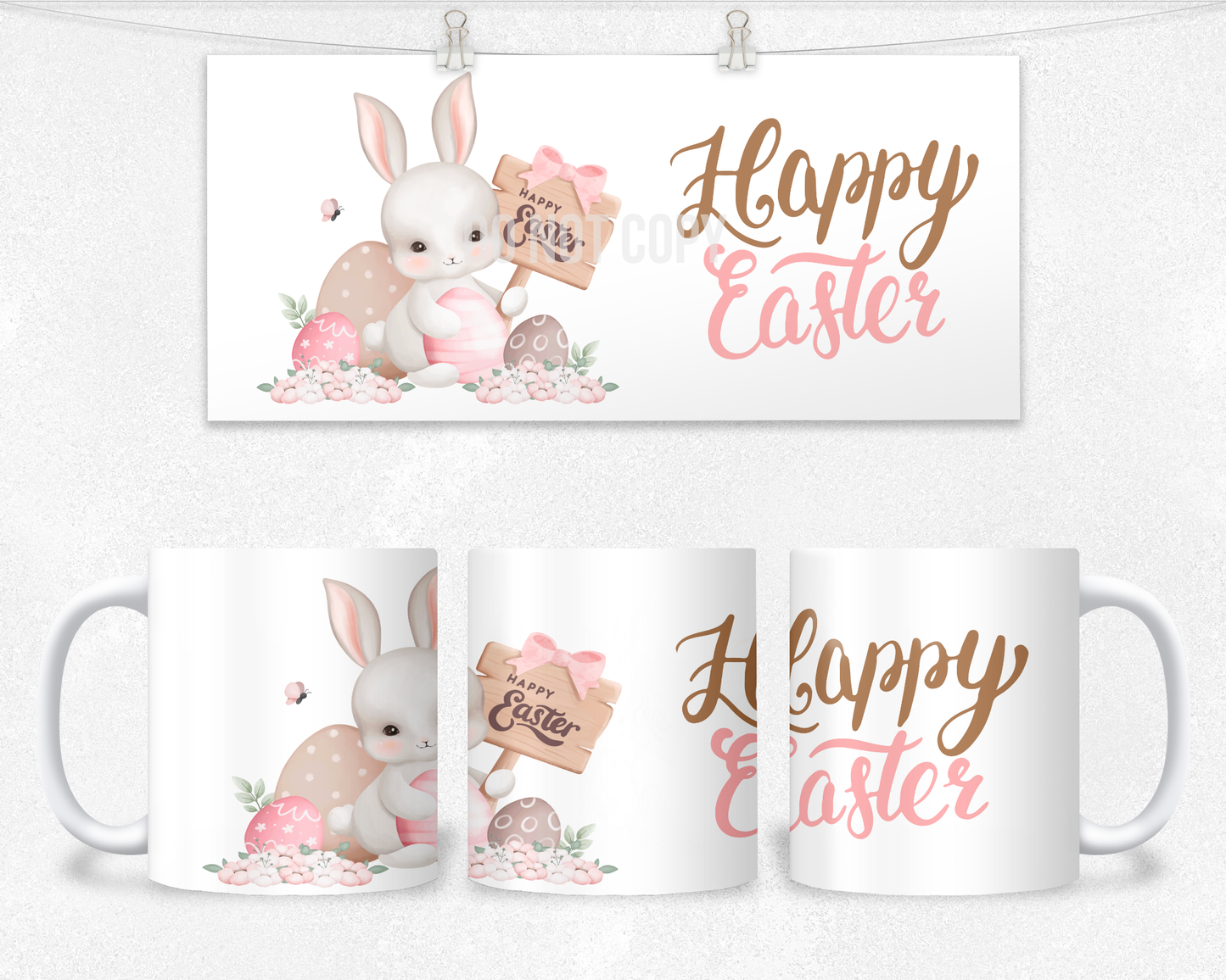 Easter Mug Designs-Variety