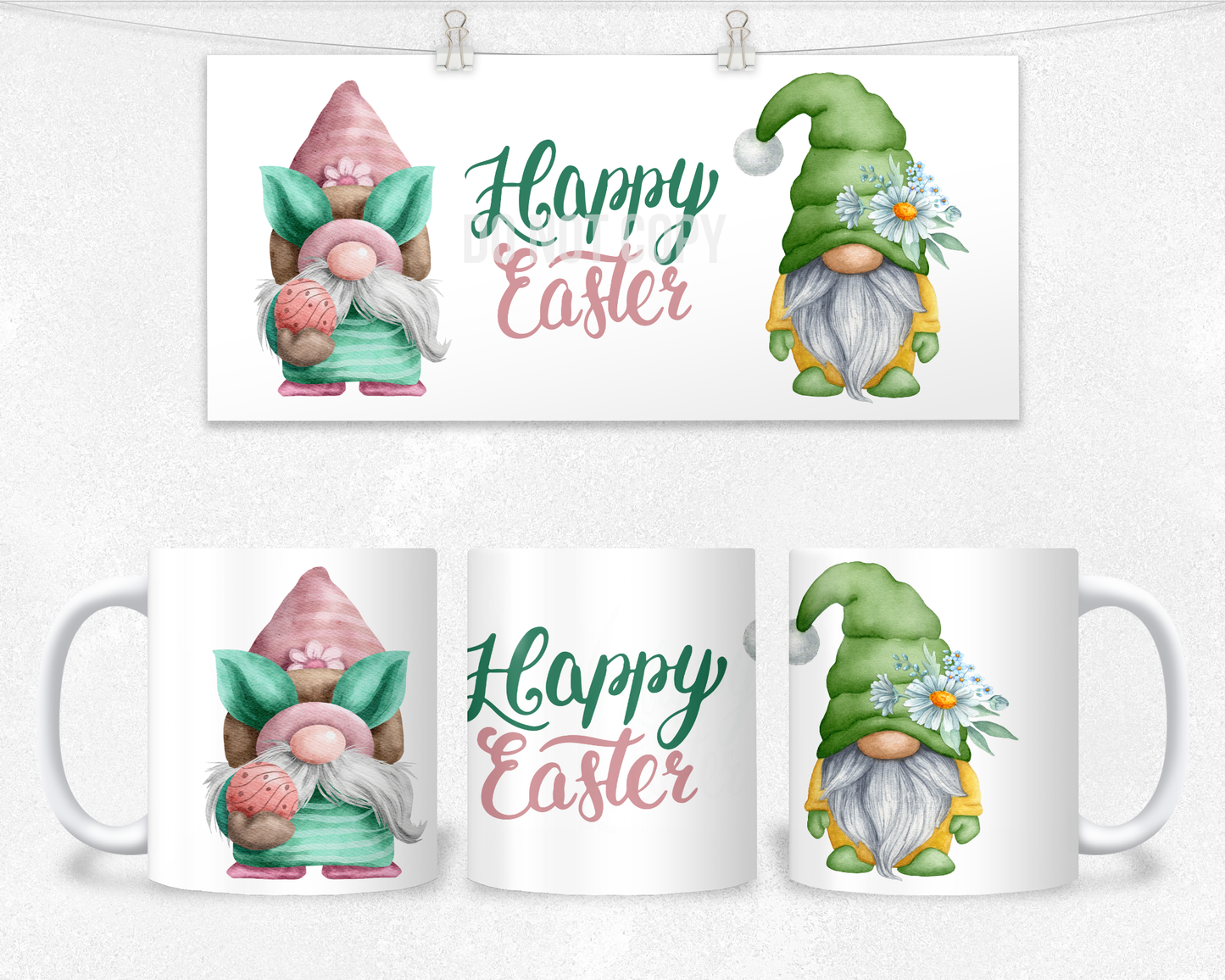 Easter Mug Designs-Variety