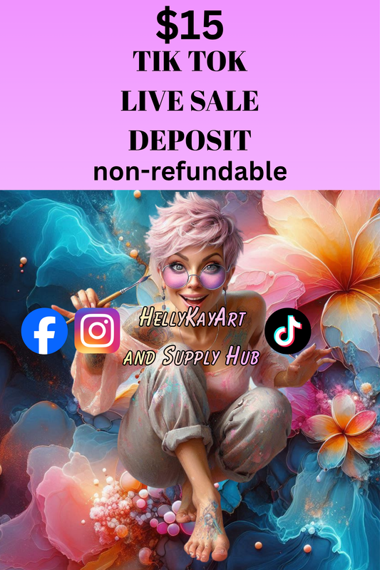 TIK TOK LIVE SALE DEPOSIT