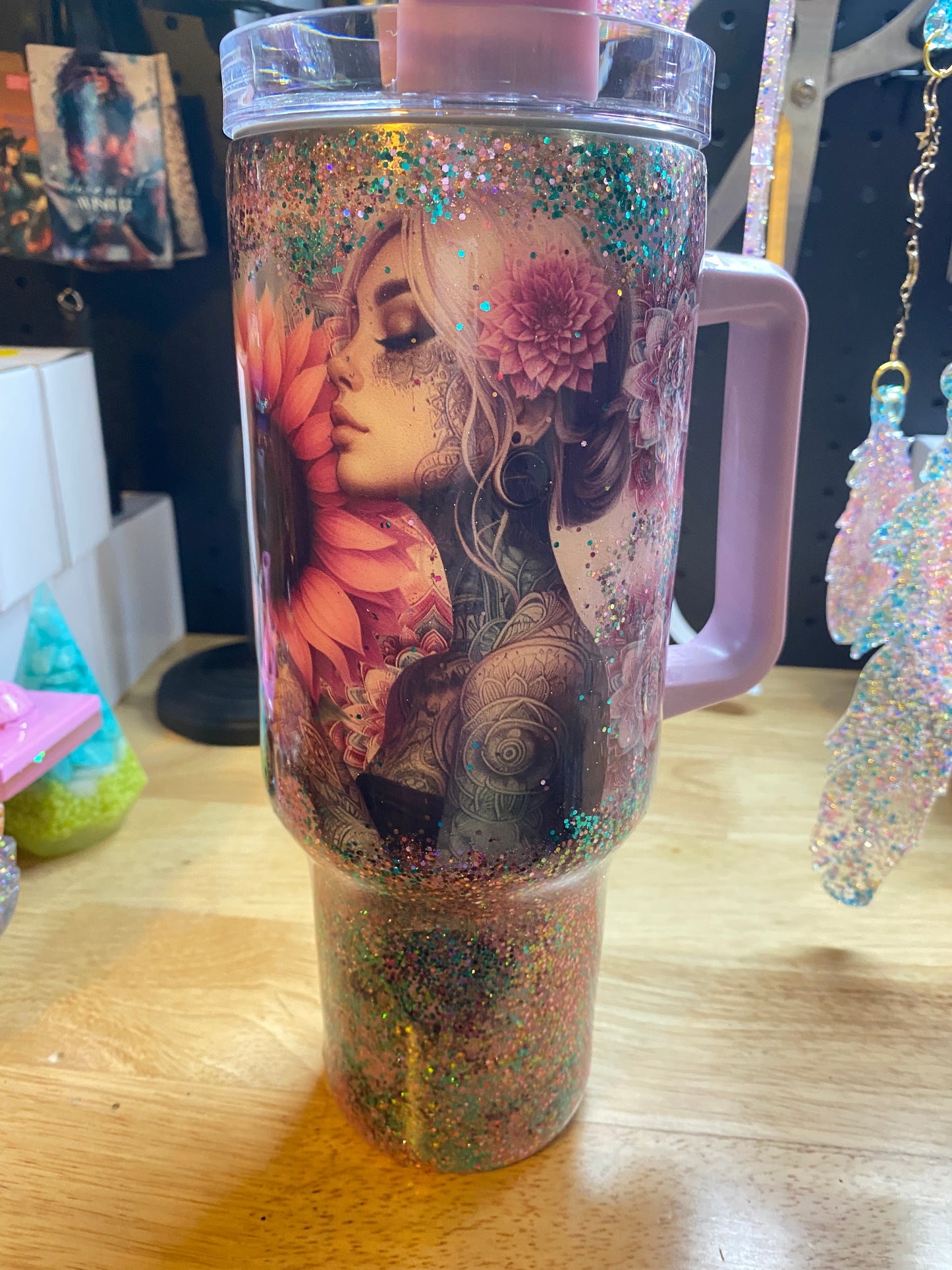 Resin Tumblers (example pics only) custom personalised made to order