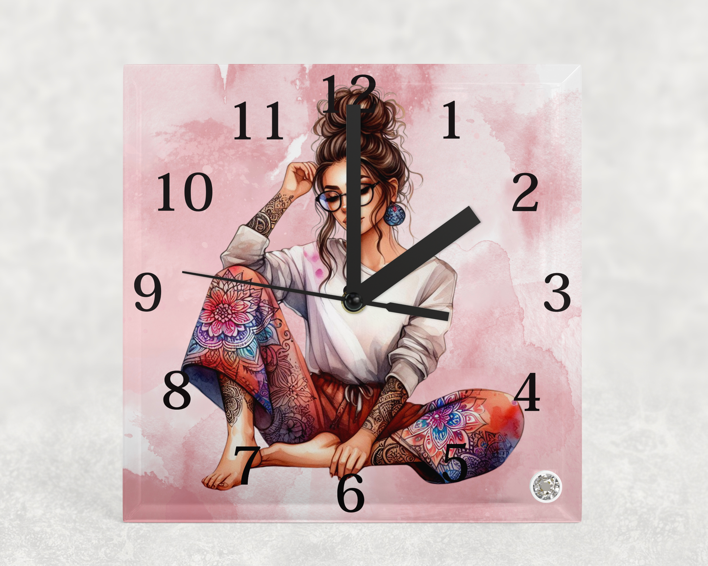 Clock square Designs Collection 1