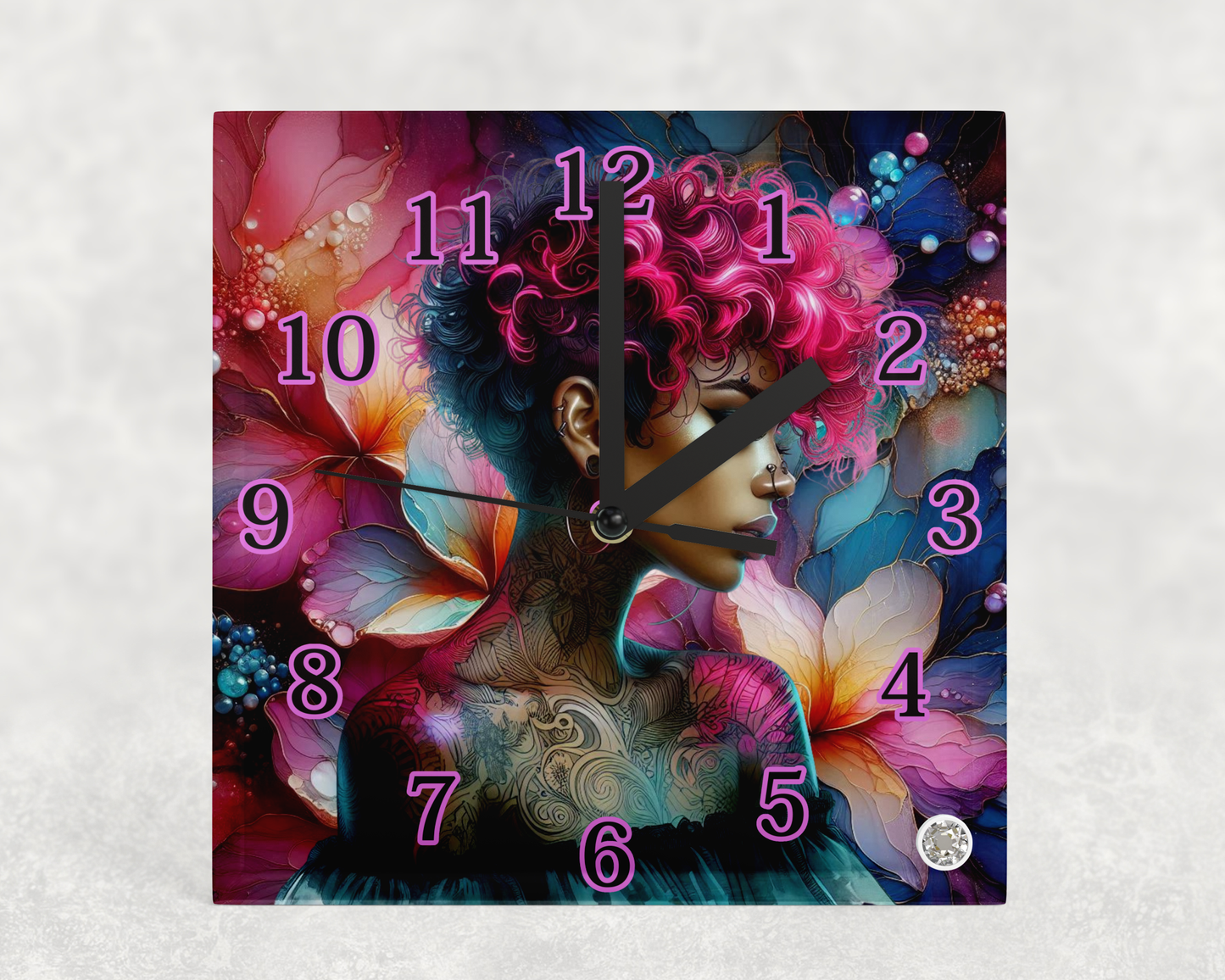 Clock square Designs Collection 1