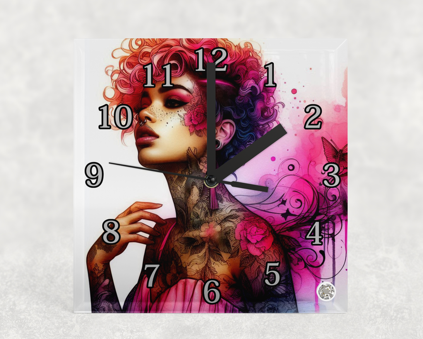 Clock square Designs Collection 1