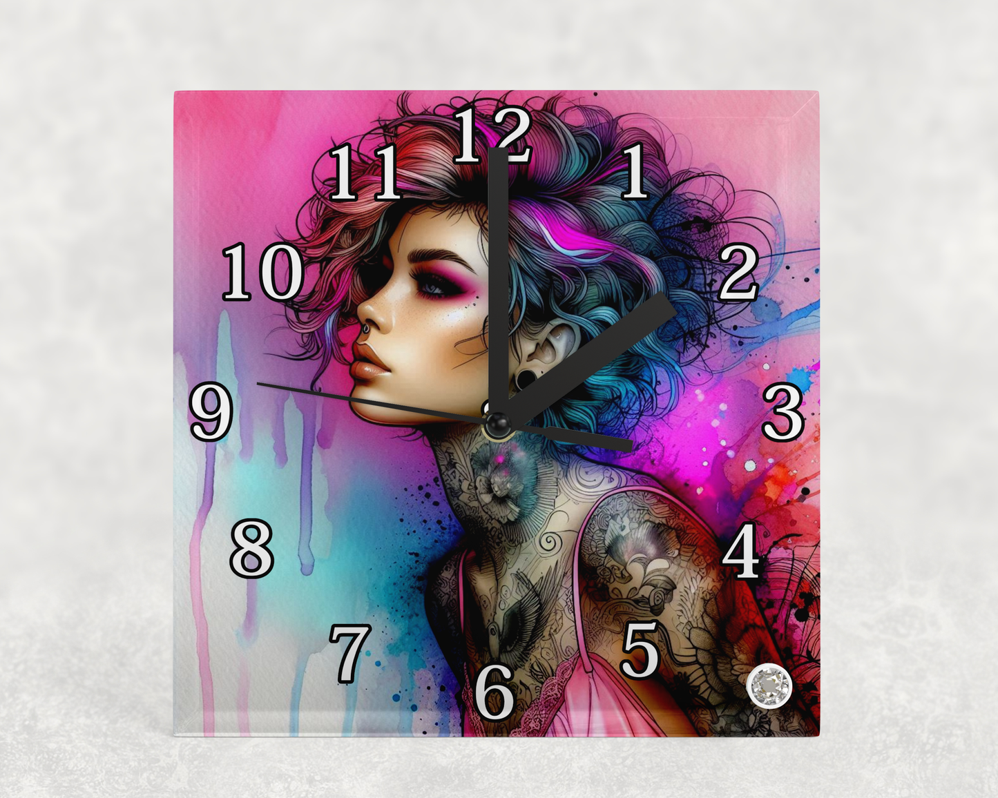 Clock square Designs Collection 1
