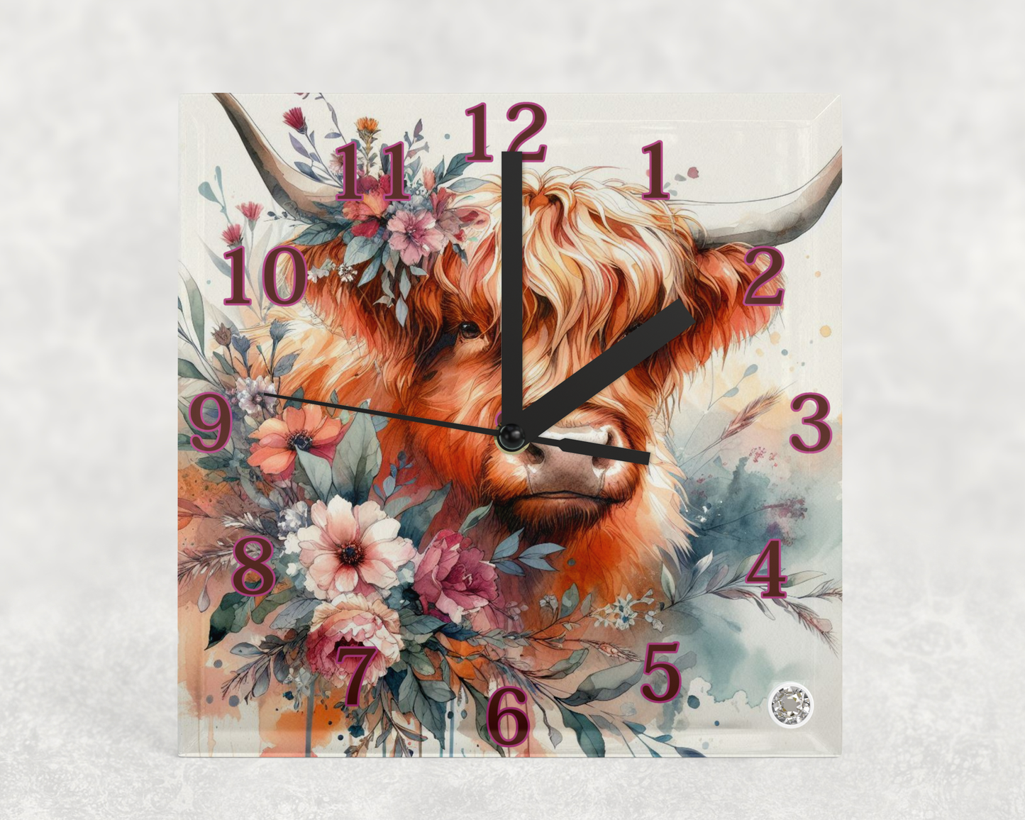 Clock Designs Square Collection 2