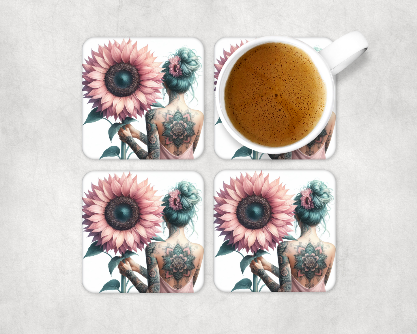 Coaster sets designs square Collection 1