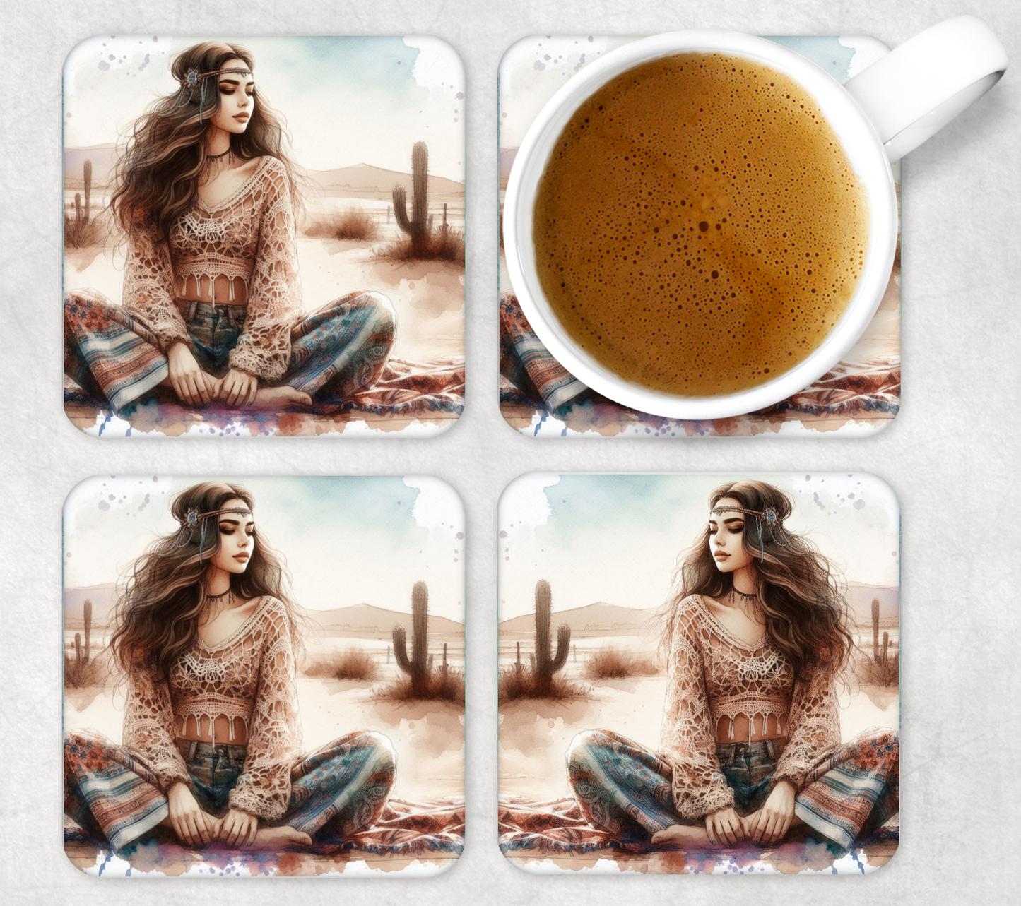 Coaster sets designs square Collection 1