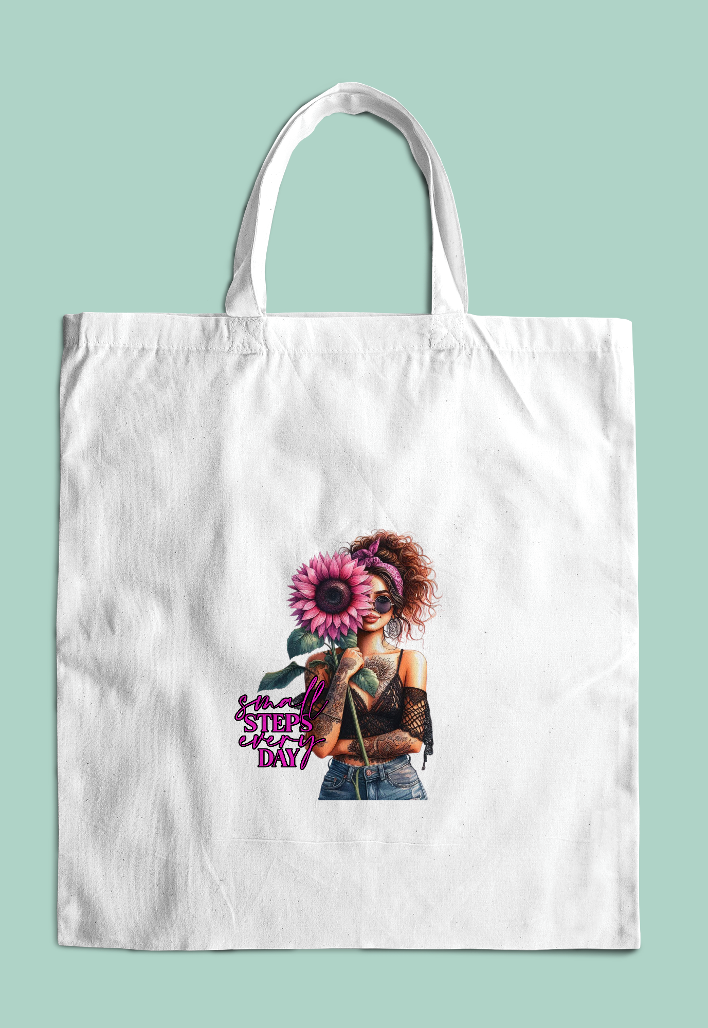 DTF Designs for Tote/crossbody bags and T-shirts.